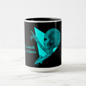 Mug Alien gris, la vérité est là (Centre)