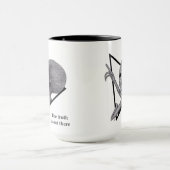 Mug Alien gris, la vérité est là (Centre)