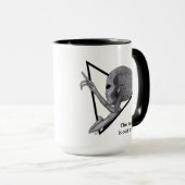 Mug Alien gris, la vérité est là (Devant droit)