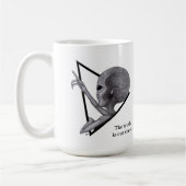 Mug Alien gris, la vérité est là (Gauche)
