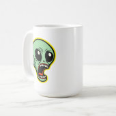 Mug Alien hurlant (Devant gauche)