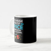 Mug Alien Je Suis Un Ventilateur Immense De L'Espace À (Devant gauche)