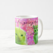mug alien kitty vert mème (Devant droit)