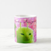 mug alien kitty vert mème (Centre)