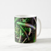 Mug Alien | Multicolor Fractal Art (Devant droit)