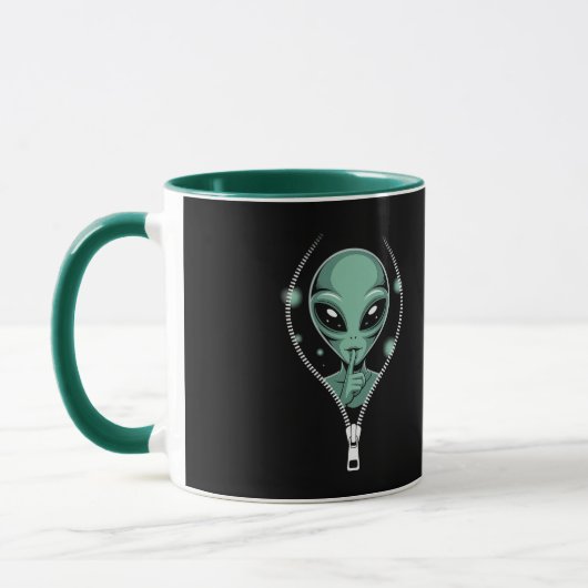 Mug Alien Peeping (Gauche)