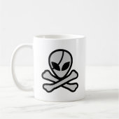 Mug Alien Pirate (Gauche)