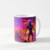 Mug Alien pourpre (Devant droit)