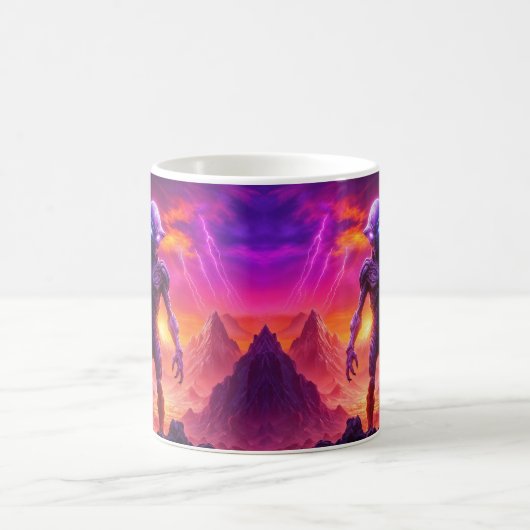 Mug Alien pourpre (Centre)