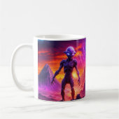 Mug Alien pourpre (Gauche)