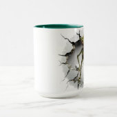 Mug Alien s'échappant d'un mur (Centre)