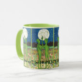 Mug Alien UFO Roswell Romance Lune de miel drôle (Devant gauche)