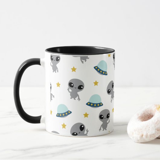 Mug Aliens (Avec donut)