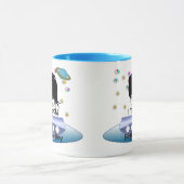 Mug Aliens de l'espace extra-atmosphérique vert mignon (Centre)