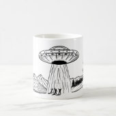 Mug Aliens de soucoupes volantes et Ufos (Centre)