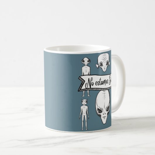 MUG ALIENS EXTRATERRESTRIAL (Devant droit)