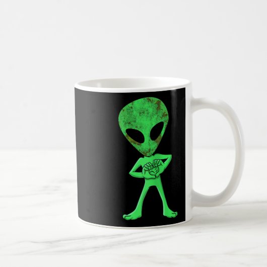 Mug Aliens Funny Dance Challenge Garçons Enfants Hallo (Droite)