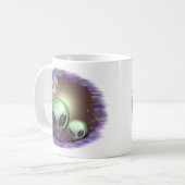 Mug Aliens gris (Devant gauche)