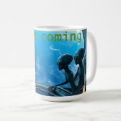Mug Aliens : Nous arrivons (Devant droit)