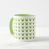 Mug Aliens verts mignons (Devant gauche)