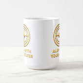 Mug Align With Your Center golden Balance & Inner Ha (Centre)