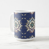 Mug Alignement Étoile Dorée – Un Univers de Géométrie (Devant gauche)