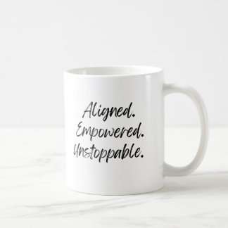 Mug Alignés. Autonomisés. Inarrêtables.