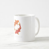 Mug Alignment – Koi Fish Symbol of Balance, Clarity (Devant droit)