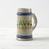 Mug alimentaire amusant - Avo-Cardio (Devant droit)
