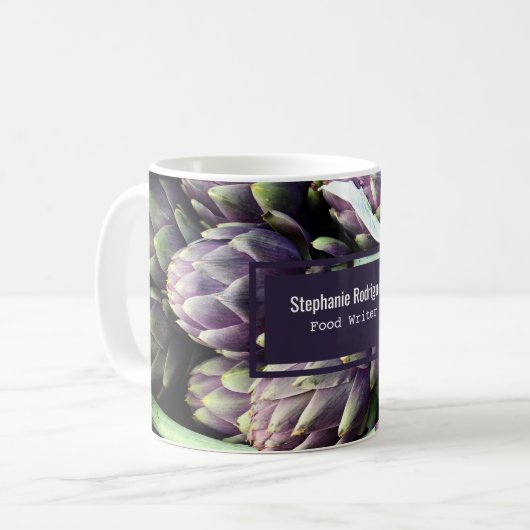 Mug Alimentation colorée Abstraite (Devant gauche)
