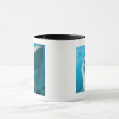 Mug Alimentation de requin de requin de tigre (Centre)