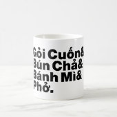 Mug Alimentation de rue vietnamienne (Centre)