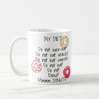 Mug Alimentation Donut Drôle Humour Doughnut Snack Foo