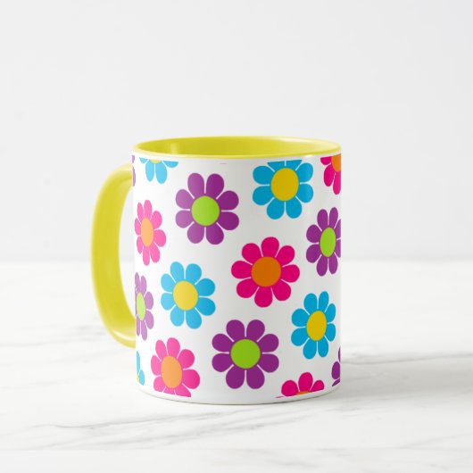 Mug Alimentation en fleurs (Devant gauche)