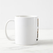 🐯☕ Mug « Alimenté au Café » Tigre 🔥🧡 (Gauche)