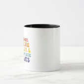 Mug Alimenté Bu Caffeine Sarcasme & Pensée inapproprié (Centre)