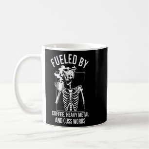 Mug Alimenté Par Café Métal Lourd Et Cuss Words Coff