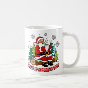 Mug Alimenté par Christmas Brew Père Noël Art