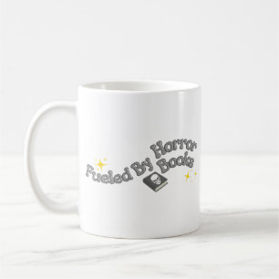 Mug Alimenté par des livres d'horreur