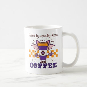 Mug Alimenté par des Vibes Éffrayantes et du café
