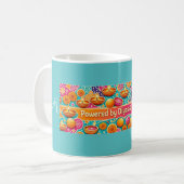 Mug Alimenté par Diyas et Sweets Monogram Diwali Funky (Devant gauche)