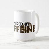 Mug Alimenté par la caféine (Devant droit)