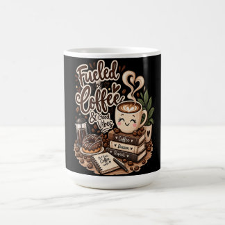 Mug Alimenté par le Café & de Bonne Humeur – Amoureux