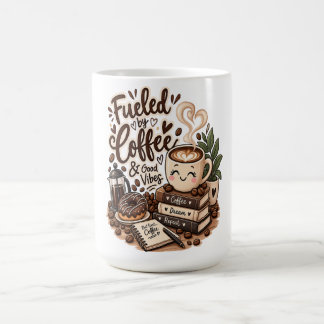 Mug Alimenté par le Café & de Bonne Humeur – Amoureux
