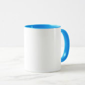 Mug Alimenté par le Café & des Décisions Discutables – (Devant droit)