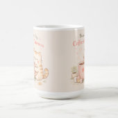 Mug Alimenté par le café et la mignonnerie Chat mignon (Centre)