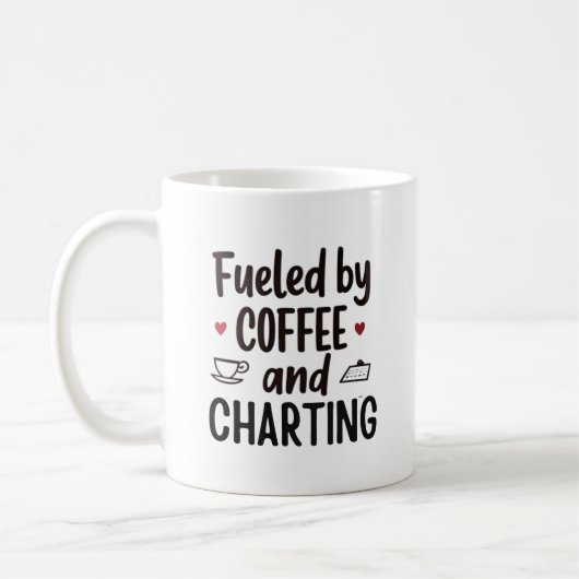 Mug Alimenté par le Café et la Planification – Citatio (Gauche)