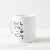 Mug Alimenté par le café et l'appréciation des dossier (Devant gauche)