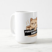 Mug Alimenté par le Café et les Chats Mignon Chat Endo (Devant gauche)