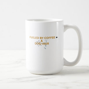 Mug Alimenté par le café et les poils de chien Amoureu
